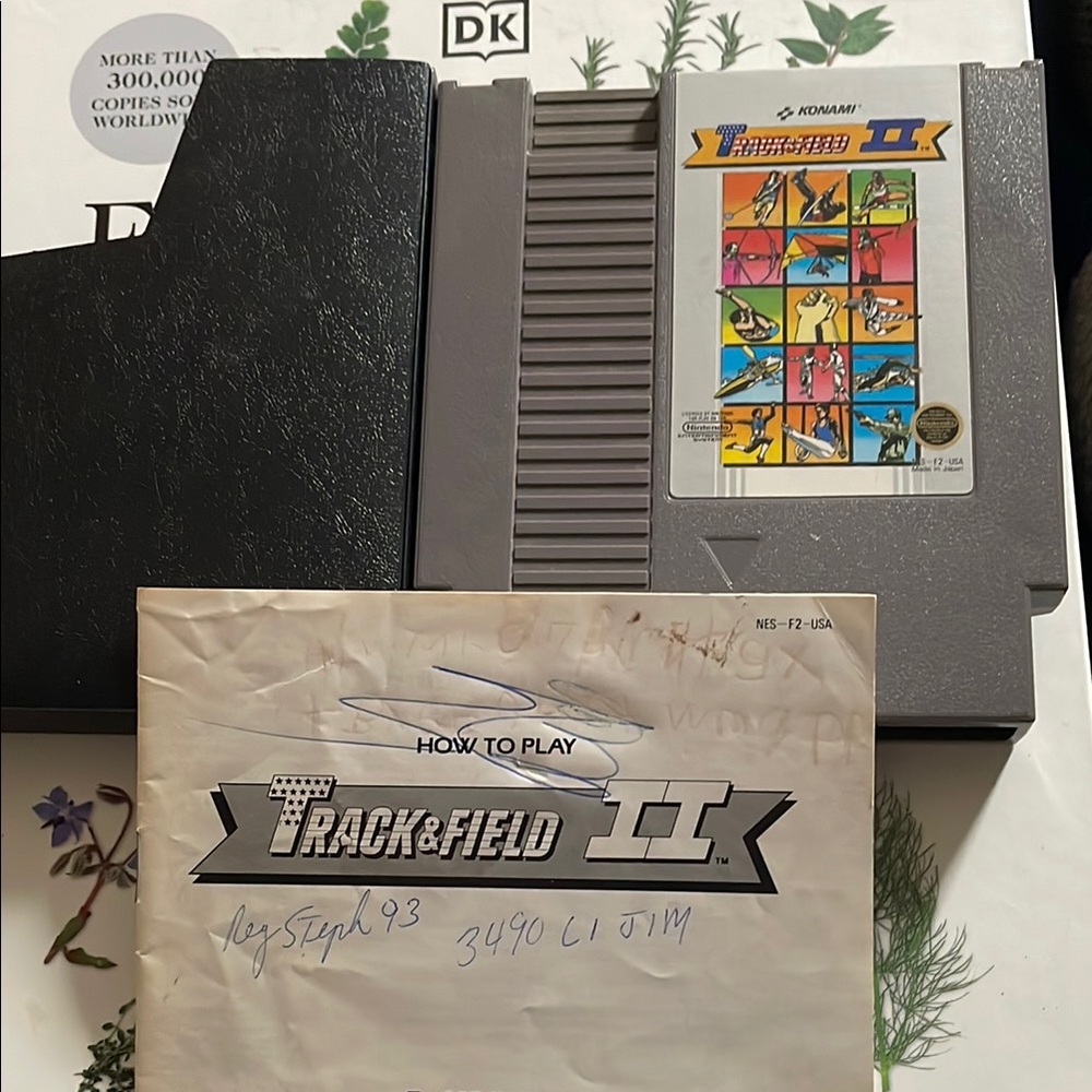 Konami Track & Field II NES Game